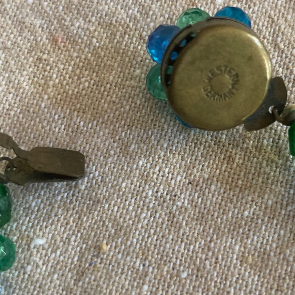 Vintage West Germany Bead Cluster Necklace - Picture 16 of 16